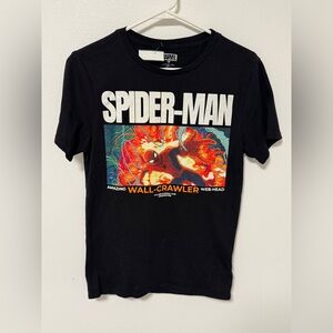 Marvel Spider-Man Black Graphic Tee